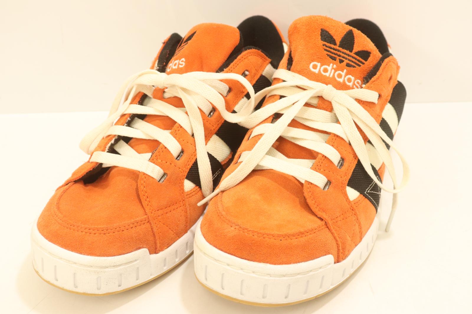 【中古】 adidas メンズスニーカー 28 LWST LWST スニーカー adidas 28 オレンジ色 橙 ロゴタイプ