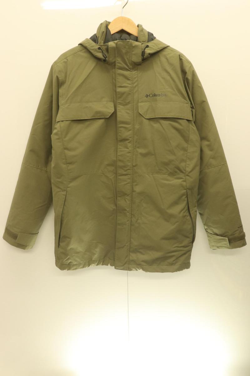 【中古】 Columbia メンズ中綿ジャケット XL Cloverdale Interchange Jacket Columbia XL カーキ|Style(ブランド古着のスタイル)