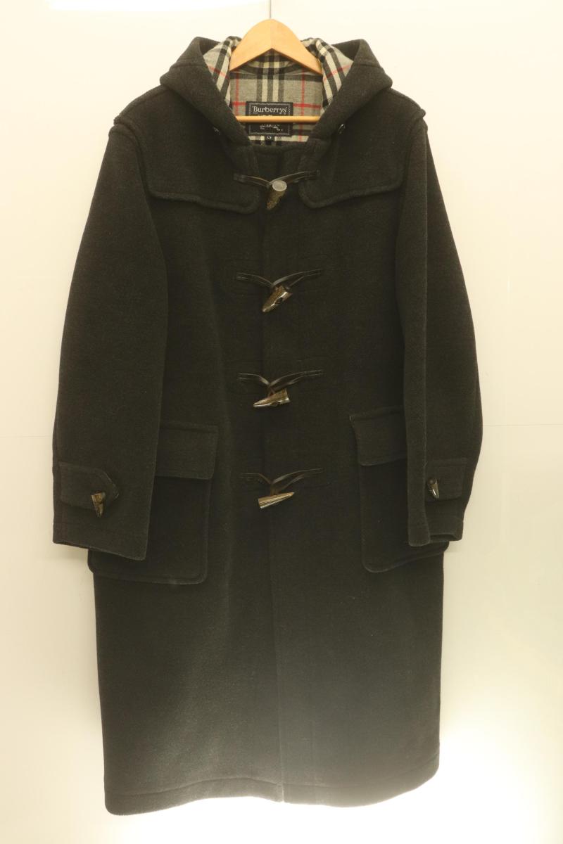 【中古】 Burberrys メンズダッフルコート L ダッフルコート Burberrys LY 薄墨色 灰 無地