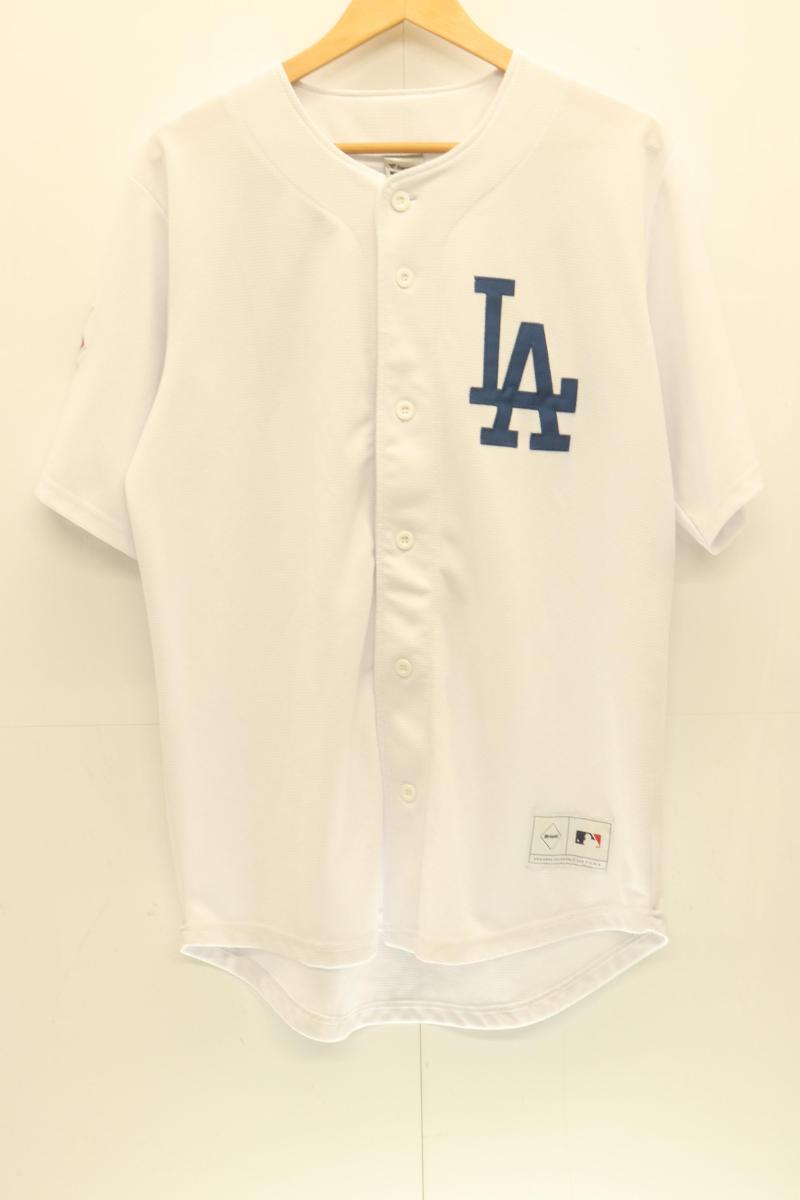 【中古】 F.C.Real Bristol メンズ半袖シャツ M Fanatics MLB TOUR BASEBALL SHIRT F.C.Real Bristol M 白 ホワイト バックプリント｜Style（ブランド古着のスタイル）