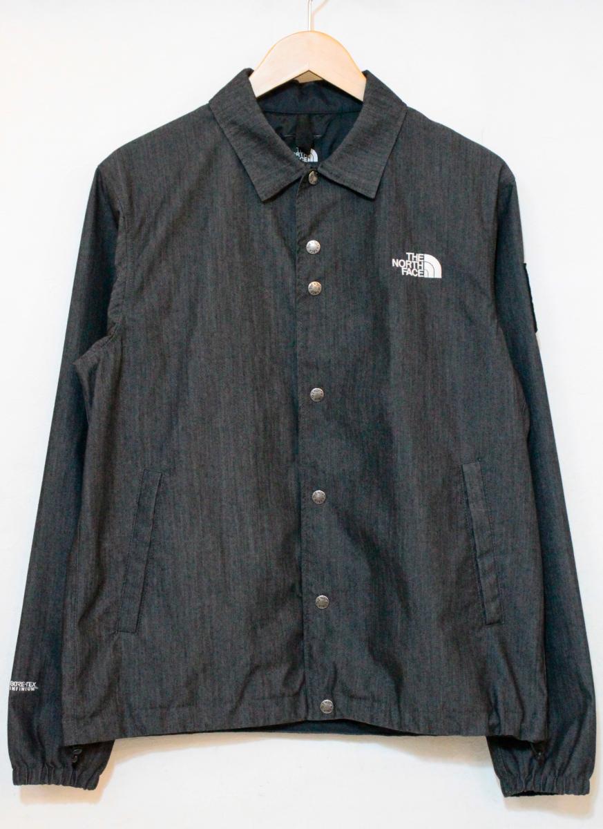 【中古】 THE NORTH FACE メンズ上衣 M THE NORTH FACE/GTX DENIM COACH JACKET/M/黒 黒いこと/NP12042