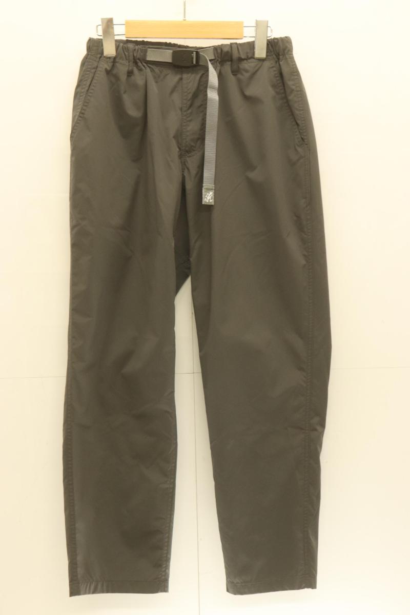 【中古】 GRAMICCI メンズイージーパンツ M エコストレッチマットルーズ TPズボン下 GRAMICCI M 薄墨色 灰 無地