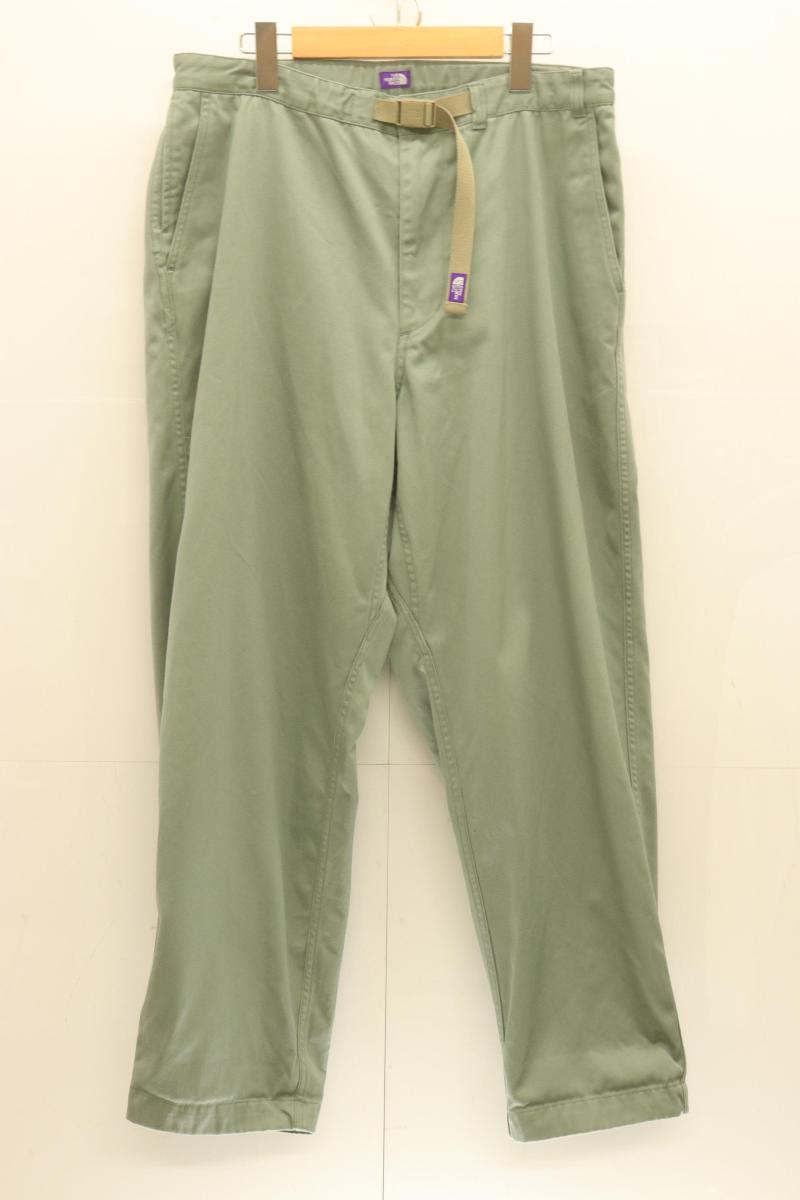 【中古】 THE NORTH FACE PURPLE LABEL メンズパンツ 34 Chino Wide Tapered Field Pants A THE NORTH FACE PURPLE LABEL 34 青 ブルー ロゴ｜Style（ブランド古着のスタイル）