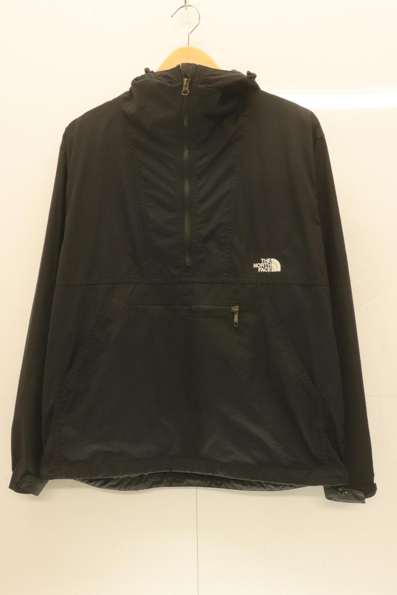 【中古】 THE NORTH FACE メンズパーカー M Compact Anorak JKT THE NORTH FACE M 黒 黒いこと