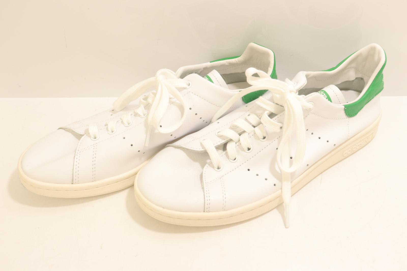 【中古】 adidas メンズスニーカー 28 スニーカー adidas 28 白 白いこと 緑 緑であること ロゴタイプ