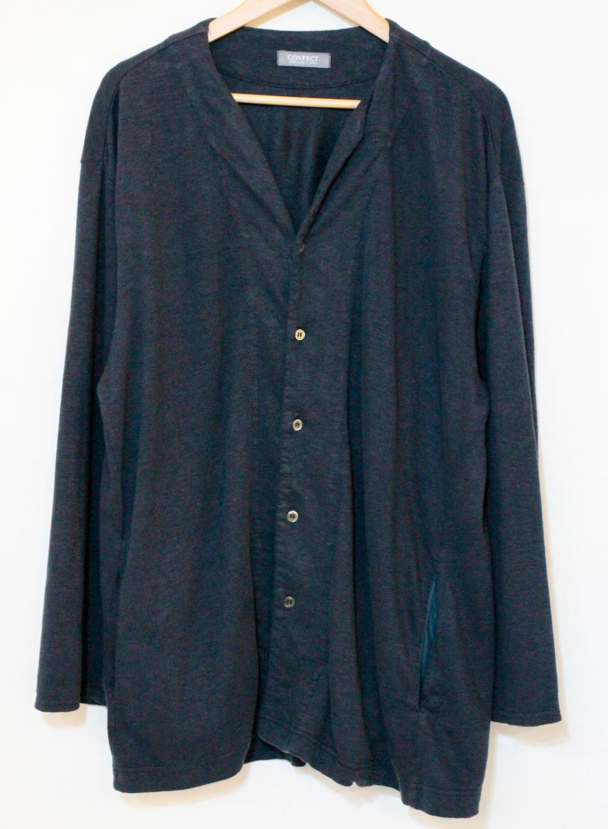 【中古】 nest Robe メンズジレー 3 nest robe CONFECT/リネンインレー 手当たりのど首 プルオーバージレー/3/紺 米国海軍/02242-0060
