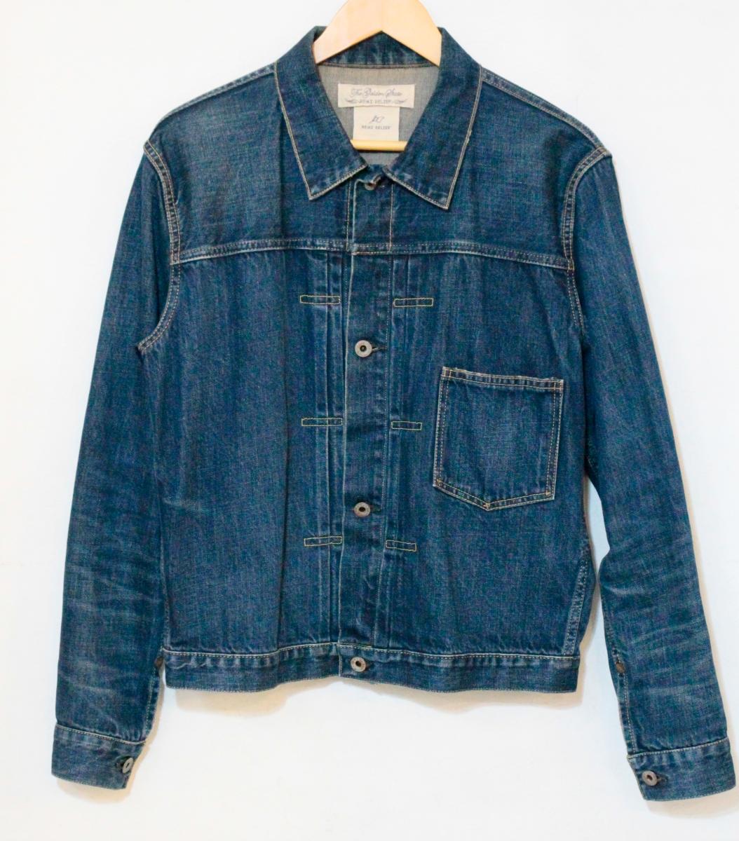 【中古】 REMI RELIEF メンズデニムジャケット Gジャン M REMI RELIEF/Gジャン/M/インディゴブルー 藍/128390