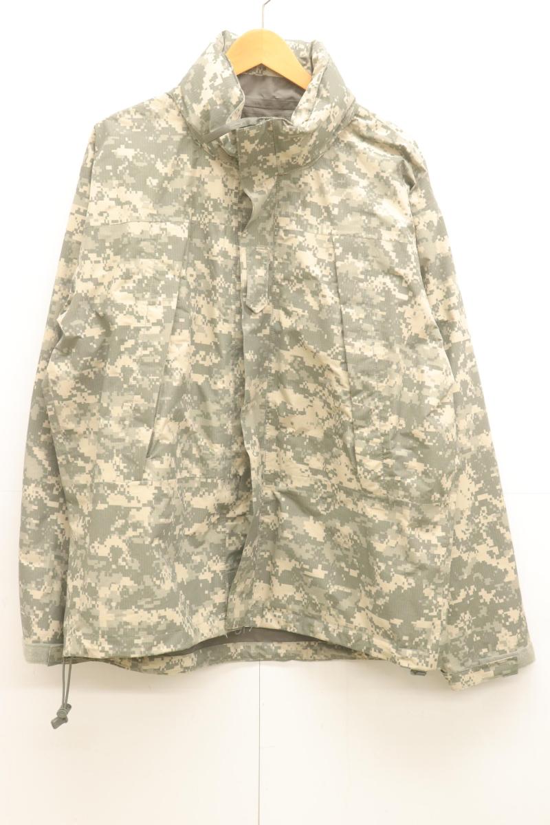【中古】 US.ARMY メンズミリタリージャケット S U.S.ARMY ECWCS GEN3 LEVEL6 GORE-TEX US.ARMY S 薄墨色 灰 変装 化けの皮