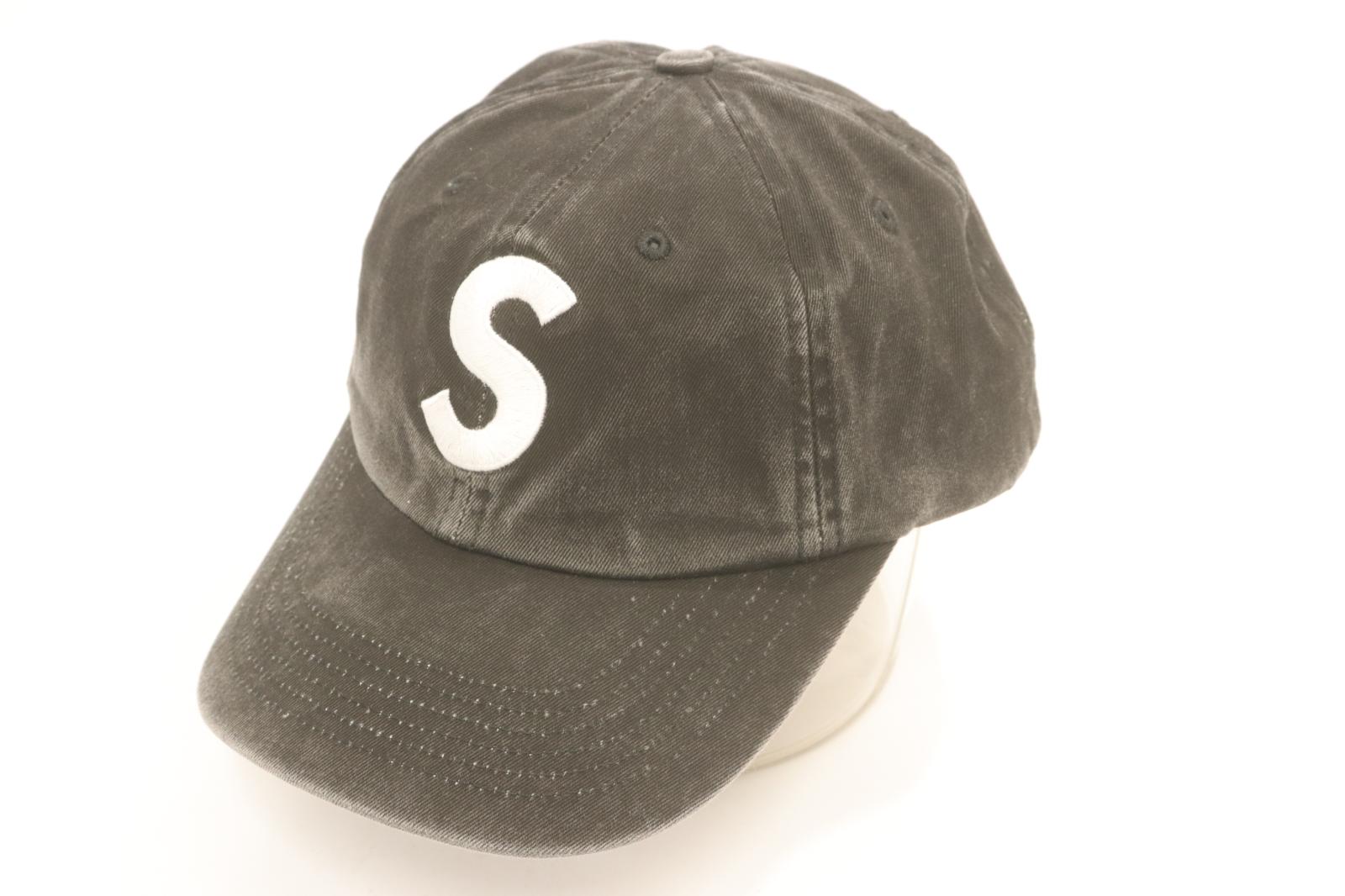 【中古】 Supreme メンズキャップ -- Pigment Print S Logo 6-Panel Supreme -- 黒 ブラック｜Style（ブランド古着のスタイル）