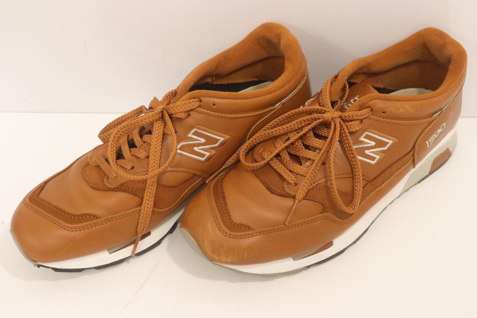 【中古】 NEW BALANCE メンズスニーカー EU44 M1500TN スニーカー NEW BALANCE EU44 茶 ブラウン ロゴ|Style(ブランド古着のスタイル)
