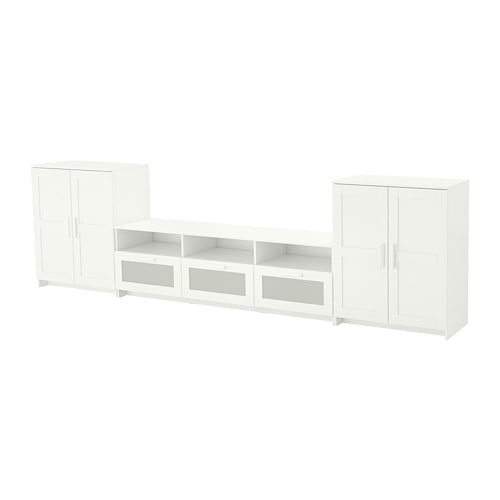 [IKEA/イケア/通販]BRIMNES ブリムネス テレビボード, ホワイト[4](a)(09278220)｜WEBYセレクション　店
