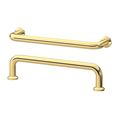 楽天市場 Ikea イケア 通販 Baggan Auml S バッガネース 取っ手 ステンレススチール 2 ピース A Webyセレクション 楽天市場店