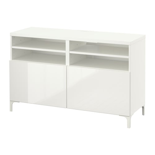【送料込み】IKEA イケア ビーオース テレビボード ハイグロス 160 BYÅS ビーオース テレビ台, ハイグロス ホワイト, 160x42x46 cm