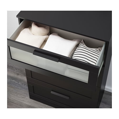 Webyselection Brimnes Yellowtail Chests Chest Drawer 4 White