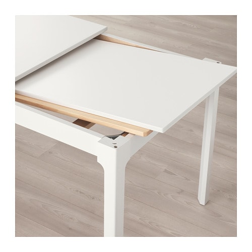 【楽天市場】【IKEA/イケア/通販】 EKEDALEN エーケダーレン 伸長式テーブル, ホワイト(a)(50340808)：WEBY