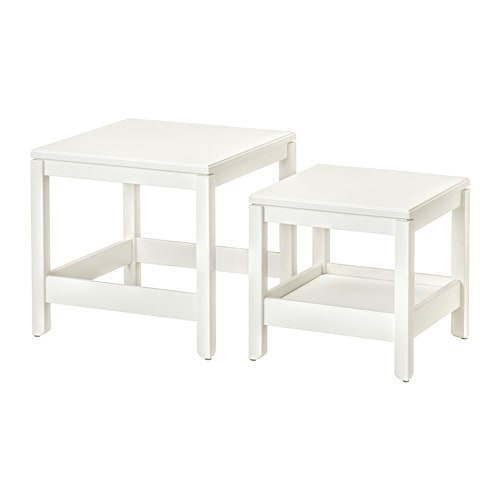 IKEA SVALSTA スヴァルスタ　ネストテーブル2点セット　バーチ材突き板 楽天市場】[IKEA/イケア/通販]SVALSTA スヴァルスタ ネスト