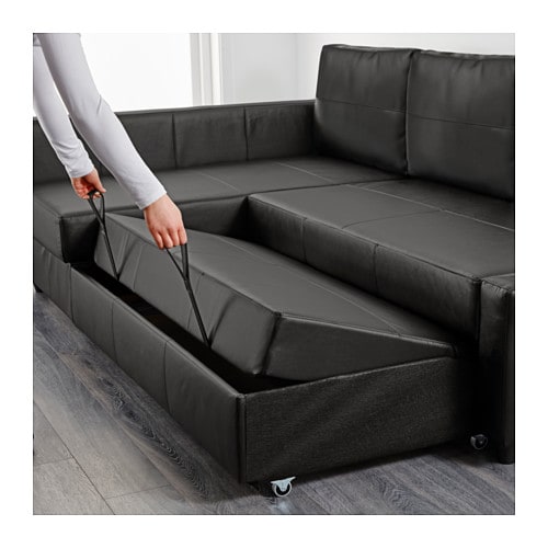 IKEA/イケア/通販]FRIHETEN フリーヘーテン コーナーソファベッド 収納 