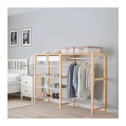 IKEA/イケア/通販】 IVAR イーヴァル シェルフユニット 棚板/引き出し