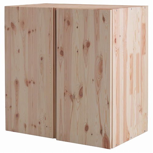 IKEA イケア IVAR イーヴァル　天然木　無垢材 パイン　木製キャビネット IVAR イーヴァル キャビネット, パイン材, 80x30x83 cm - IKEA