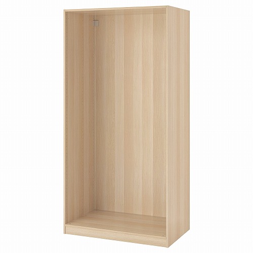 [IKEA/イケア/通販]PAX パックス ワードローブフレーム, ホワイトステインオーク調[L](a)(50355116)