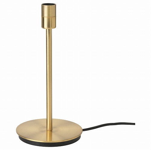 楽天市場】IKEA イケア テーブルランプベース 黄銅色 38cm