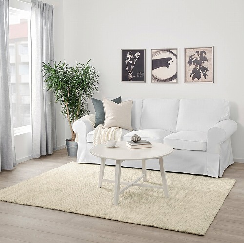 朝*郎様 3月中に処分 ikea ENGELSBORG エンゲルスボリ ラグ ベ IKEA/イケア/通販]ENGELSBORG エンゲルスボリ ラグ パイル短