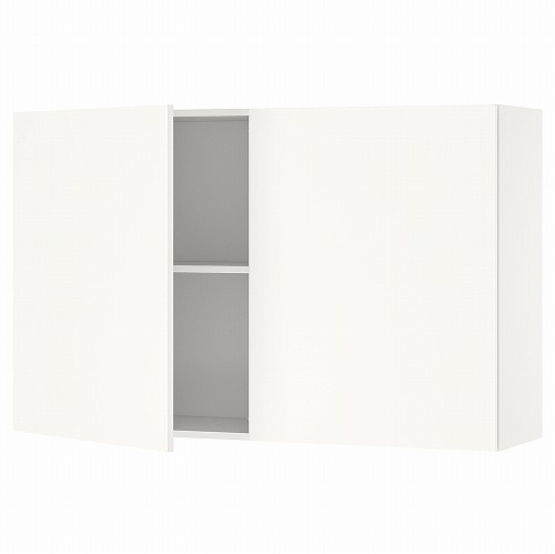 [IKEA/イケア/通販]KNOXHULT クノックスフルト ウォールキャビネット 扉付, ホワイト[K](a)(90502356)