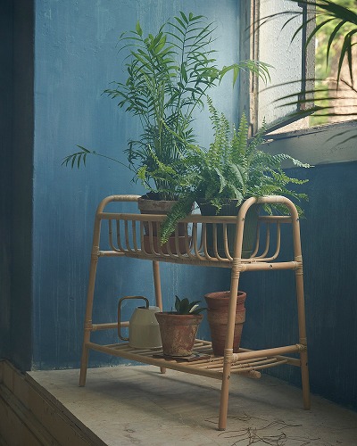 IKEA/イケア/通販]BUSKBO ブスクボー プラントスタンド, 籐[D](c