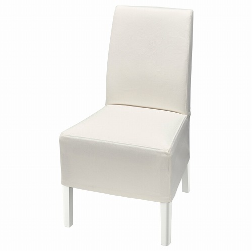 ダイニングチェア Ikea イケア 通販 Bergmund ベリムンド チェア ミディアムロングカバー付き ホワイト インセロス ホワイト Eb T Webyセレクション 楽天市場店