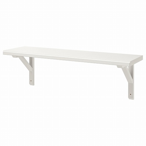 [IKEA/イケア/通販]TRANHULT トランフルト / SANDSHULT サンドスフルト ウォールシェルフ, ホワイトステインアスペン【北欧・ラック】[3](a)(19326094)｜WEBYセレクション　店