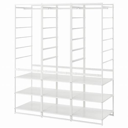 IKEA イケア　ヨナクセル　ワイヤーラックJONAXEL JONAXEL ヨナクセル ワイヤーバスケット, ホワイト, 50x51x15 cm
