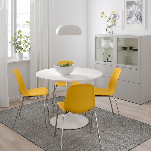 IKEA/イケア/通販]DOCKSTA ドクスタ テーブル, ホワイト/ホワイト[JE 