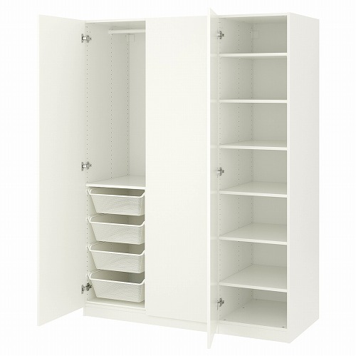 [IKEA/イケア/通信販売]PAX パックス 単語衣裳, 白いこと/フォルサンド 白いこと[24](a)(99246593)