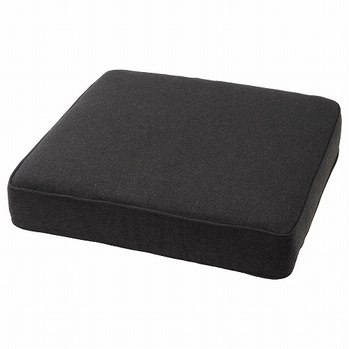 [IKEA/イケア/通信販売]JARPON/DUVHOLMEN イェルポーン/デューヴホルメン 居敷き座布団 室外用, 濃灰色[CD](a)(89304908)
