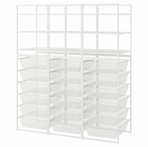 【IKEA】KRÖNIKÖRクロニコル オープン収納 レッド60x35x91cm KRÖNIKÖR クロニコル オープン収納, レッド, 60x35x91 cm - IKEA