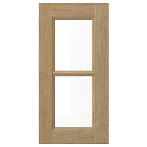 [IKEA/イケア/通信販売]VEDHAMN ヴェードハムン 瑠璃扉, オーク材[D](c)(00503708) 収納家具-インテリア・寝具・収納
