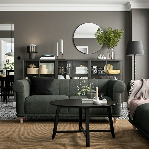 IKEA/イケア/通販]VISKAFORS ヴィスカフォルス 2人掛けソファ, レイデ