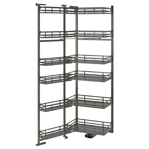[IKEA/イケア/通信販売]UTRUSTA ウートルスタ プルアウト式食料雑貨類庫[L](a)(30515347)