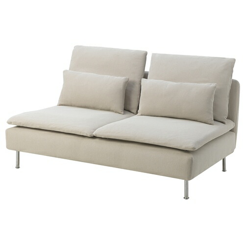 IKEAソーデルハムン　極美品（出品2/26まで　関東のみ） SÖDERHAMN ソーデルハムン 3人掛けコンパクトソファセクション