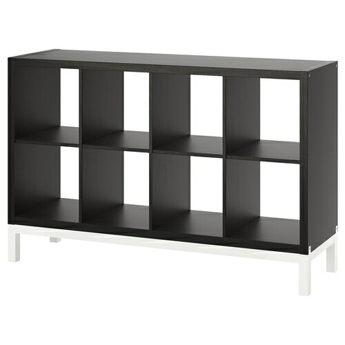 IKEA KALLAXカラックスシェルフ ターコイズ ブルー 限定組立済/送料込 IKEAの収納棚 カラックス ターコイズブルー