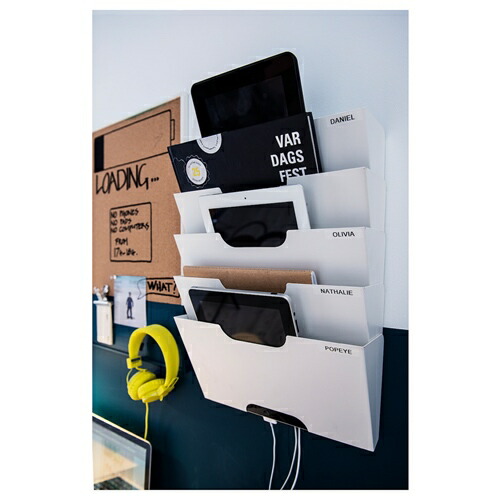 IKEA/イケア/通販]KVISSLE クヴィッスレ ウォール 新聞ラック