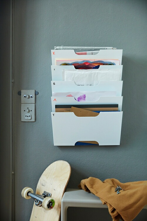 IKEA/イケア/通販]KVISSLE クヴィッスレ ウォール 新聞ラック