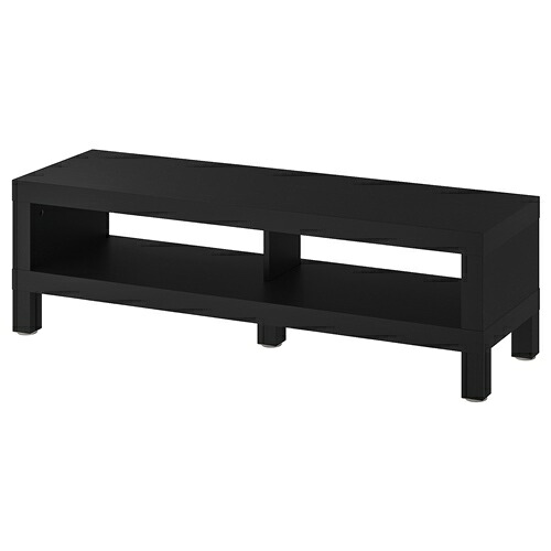 [IKEA/イケア/通販]LACK ラック テレビ台, ブラックブラウン[I](c)(80498939)