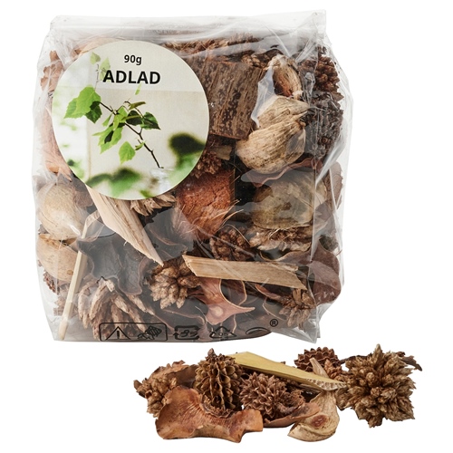 ADLAD アドラド 香り付きポプリ, 北欧の森林 ホワイト(50502754)[A]