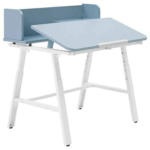 [IKEA/イケア/通信販売]PIPLARKA ピプレールカ / ORFJALL オルフィエル お子さん用事務机＆女性議長, 青色/サクラ色[3](a)(99488006)