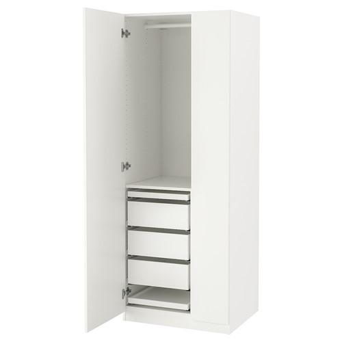 [IKEA/イケア/通信販売]PAX パックス / FORSAND フォルサンド ワードローブコンビネーション, 白いこと[12](a)(09481896)