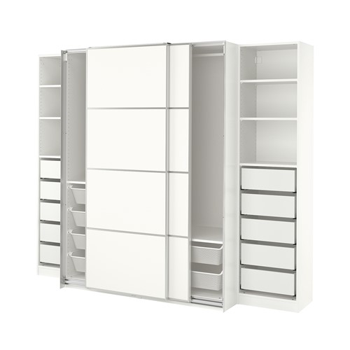 [IKEA/イケア/通信販売]PAX パックス / MEHAMN メーハムン 単語衣裳, 両面遣りくち 白いこと[39](a)(29433197)