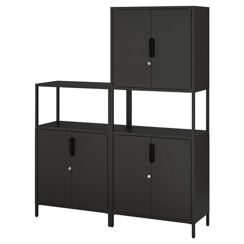 [IKEA/イケア/通信販売]TROTTEN トロッテン 押し入れズボン下, 濃灰色[3](a)(69429650)