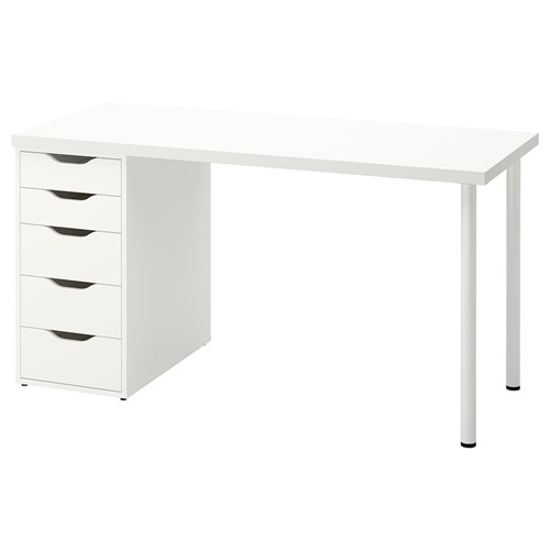 [IKEA/イケア/通信販売]LAGKAPTEN ラグカプテン / ALEX アレクス 事務机, 白いこと[4](d)(29431928)