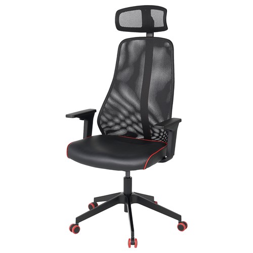 SMÄLLEN swivel chair, black - IKEA CA